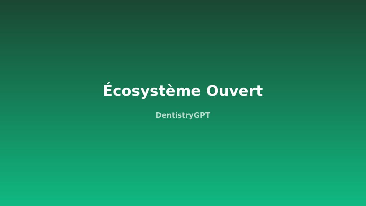 Interopérabilité des Outils Dentaires : L'Écosystème Ouvert DentistryGPT